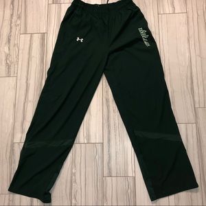 Under Armour Green USF Warm Up Pants